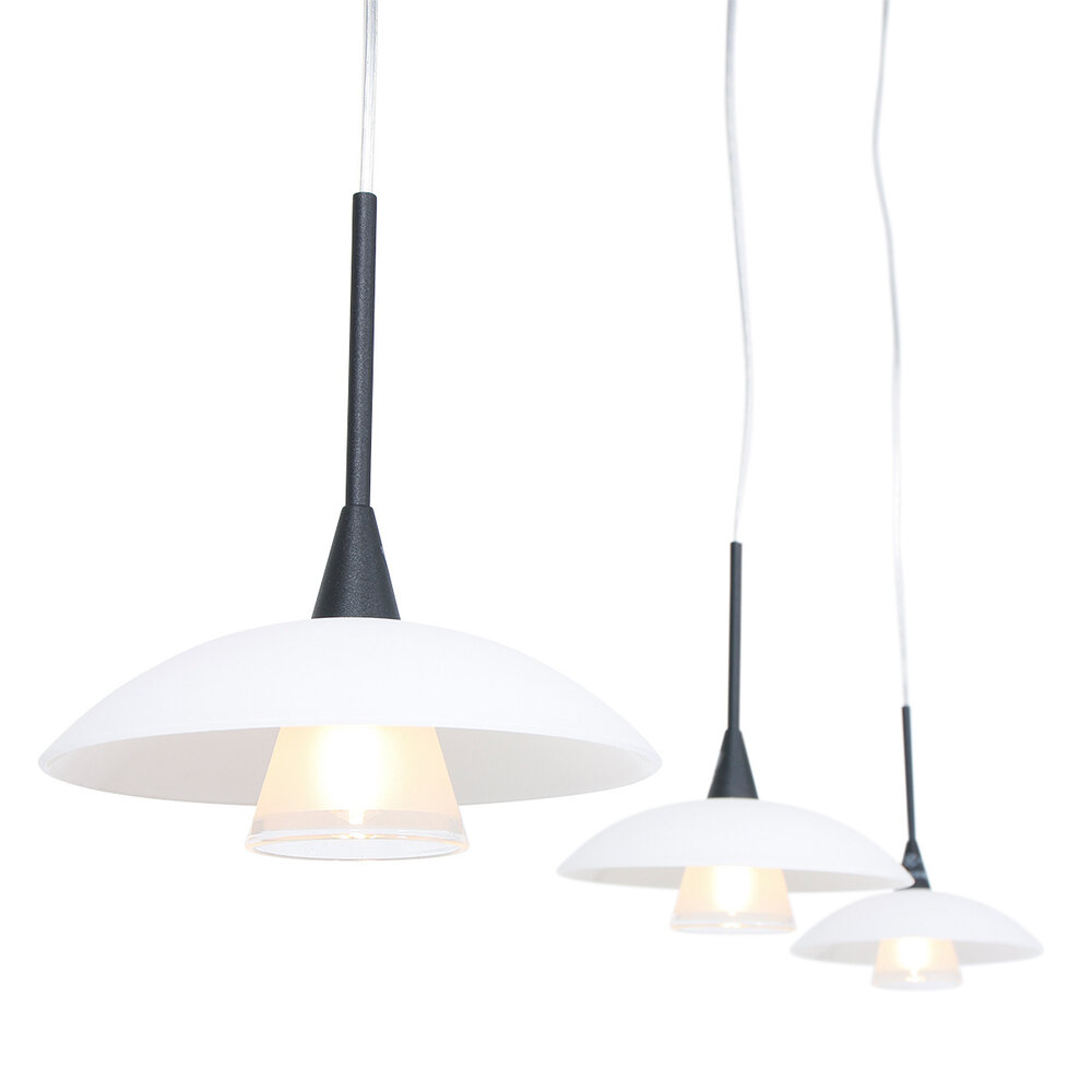Steinhauer Hängeleuchte tallerken LED 2654zw schwarz Steinhauer Hängeleuchte tallerken LED 2654zw schwarz