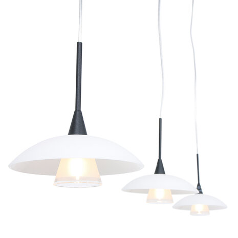 Steinhauer Hängeleuchte tallerken LED 2654zw schwarz Steinhauer Hängeleuchte tallerken LED 2654zw schwarz