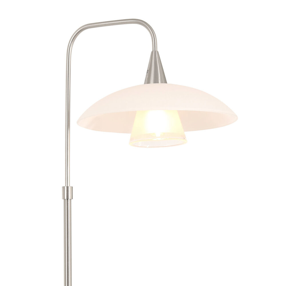 Steinhauer Tischleuchte tallerken LED 2657st Stahl Steinhauer Tischleuchte tallerken LED 2657st Stahl