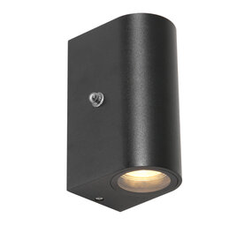 Steinhauer Außenleuchte Logan rund inkl. LED Tag-Nacht-Sensor schwarz Steinhauer Außenleuchte Logan rund inkl. LED Tag-Nacht-Sensor schwarz