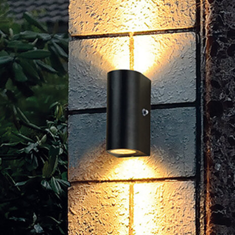 Steinhauer Außenleuchte Logan rund inkl. LED Tag-Nacht-Sensor schwarz Steinhauer Außenleuchte Logan rund inkl. LED Tag-Nacht-Sensor schwarz