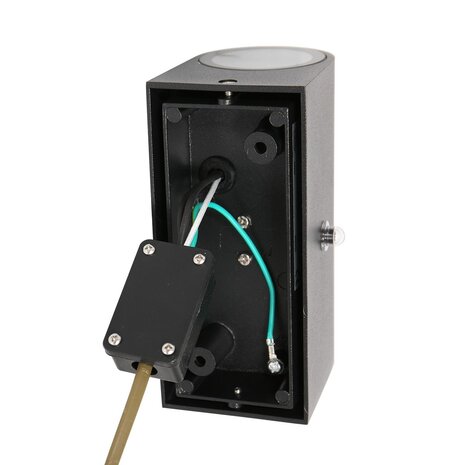 Steinhauer Außenleuchte Logan rund inkl. LED Tag-Nacht-Sensor schwarz Steinhauer Außenleuchte Logan rund inkl. LED Tag-Nacht-Sensor schwarz