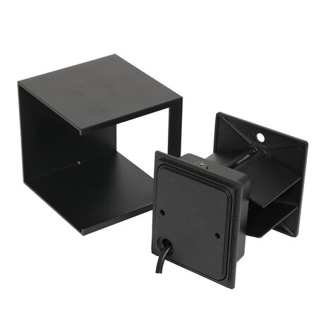 Steinhauer Außenleuchte Boxx inkl. LED 2-Licht Tag-Nacht-Sensor schwarz Steinhauer Außenleuchte Boxx inkl. LED 2-Licht Tag-Nacht-Sensor schwarz
