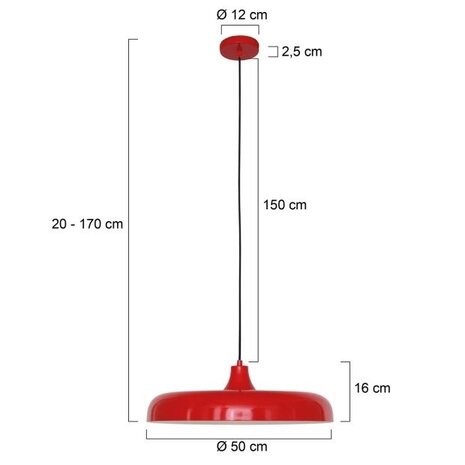 Steinhauer Hängeleuchte krisip 2677ro rot Steinhauer Hängeleuchte krisip 2677ro rot