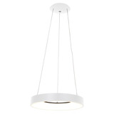 Steinhauer Ringlede Hängeleuchte Ø 48 cm 2695 weiß Steinhauer Ringlede Hängeleuchte Ø 48 cm 2695 weiß
