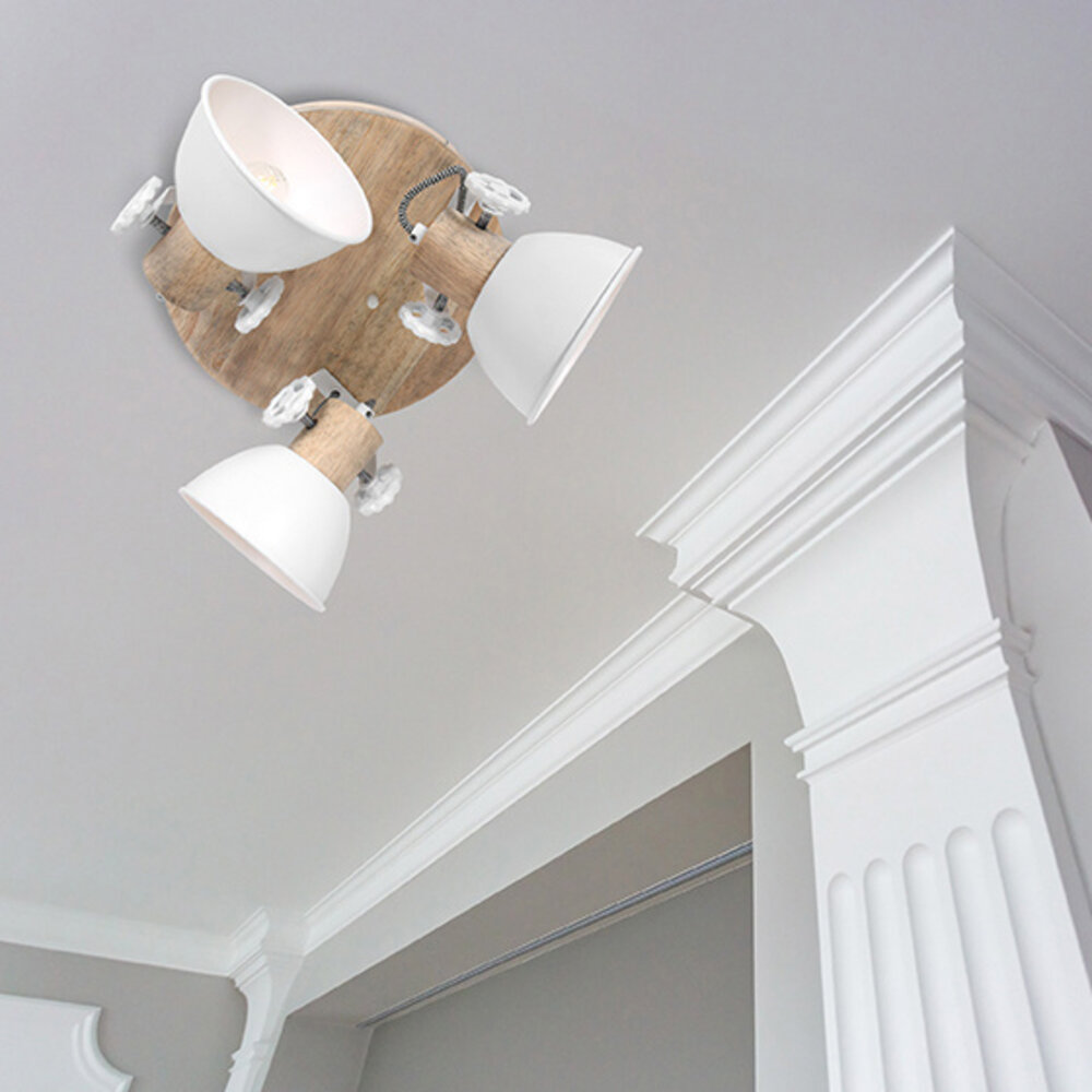 Mexlite Spot gearwood 3063w weiß