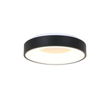 Steinhauer Ringlede Deckenleuchte Ø 30 cm 3086 schwarz Steinhauer Ringlede Deckenleuchte Ø 30 cm 3086 schwarz