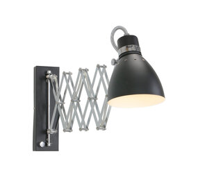 Steinhauer Wandleuchte Feder 6290 schwarz Steinhauer Wandleuchte Feder 6290 schwarz