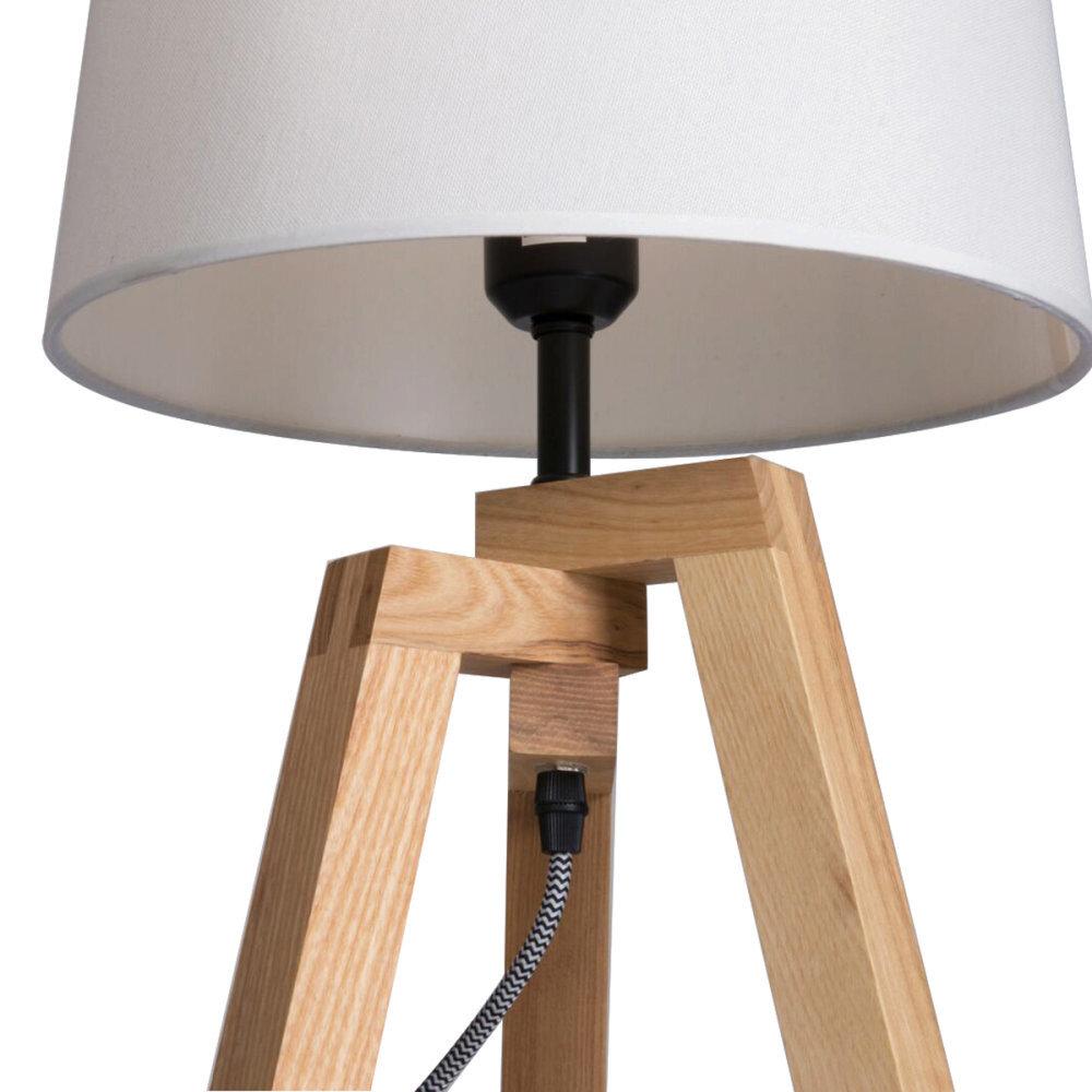 Mexlite Tischlampe sabi 7662be Birke Mexlite Tischlampe sabi 7662be Birke