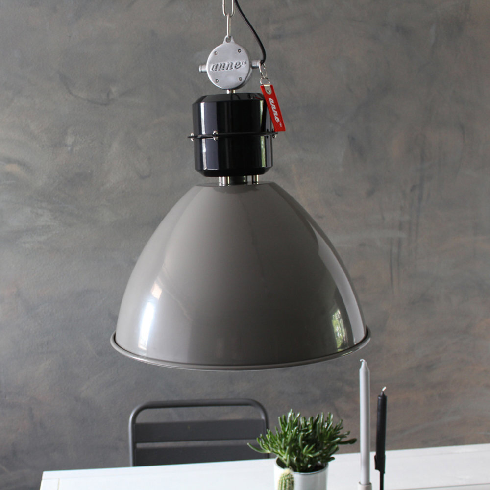 Anne Light & home Hängeleuchte frisk 7696gr grau Anne Light & home Hängeleuchte frisk 7696gr grau
