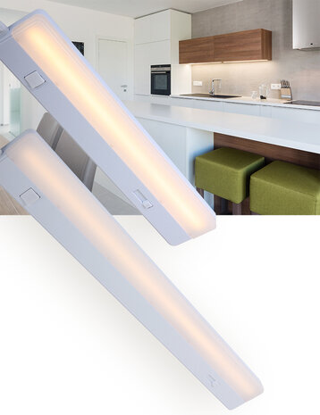 Mexlite Küchenschranklampe Decke und Wand LED 7923w weiß Mexlite Küchenschranklampe Decke und Wand LED 7923w weiß