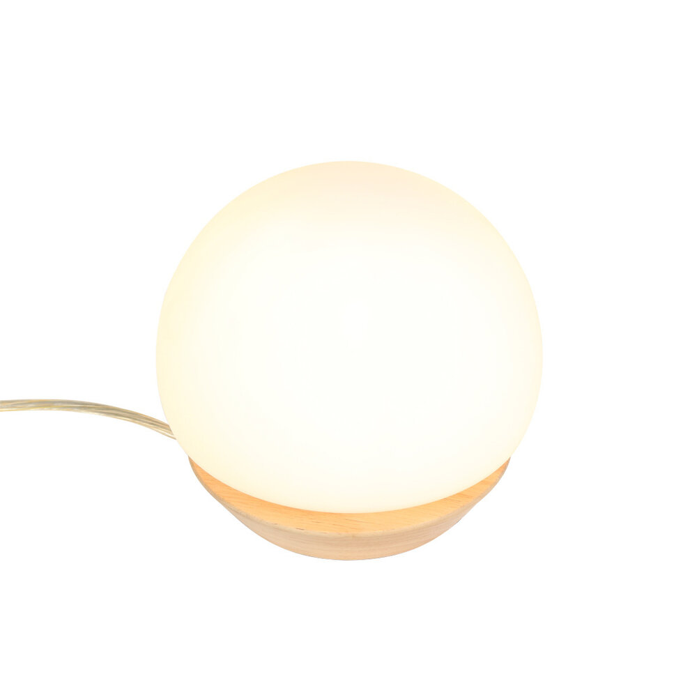 Steinhauer Tischleuchte ancilla LED 7932be Buche