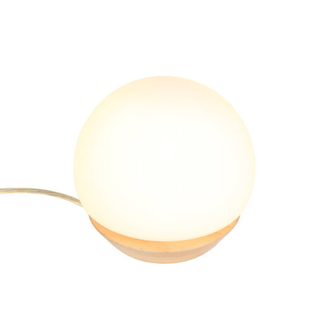 Steinhauer Tischleuchte ancilla LED 7932be Buche