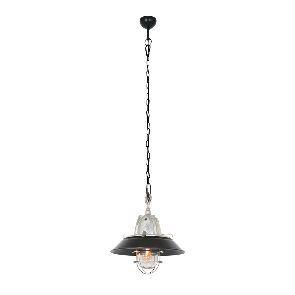 Steinhauer Hängeleuchte Tuk Ø 41 cm Aluminium schwarz Steinhauer Hängeleuchte Tuk Ø 41 cm Aluminium schwarz