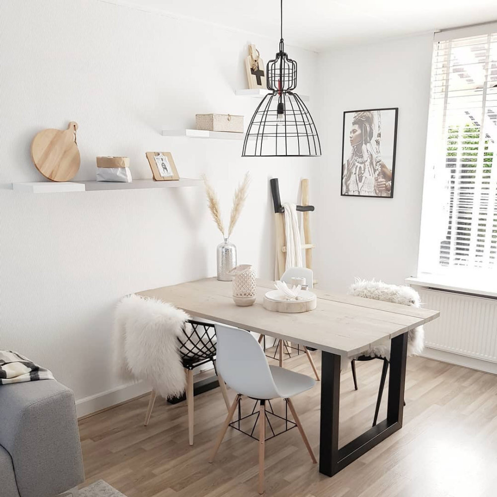 Anne Light & home Hängeleuchte mark iii 7872zw schwarz