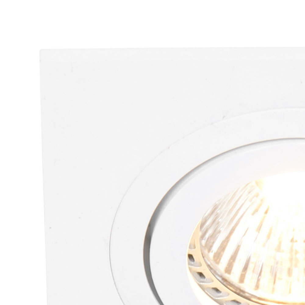 Steinhauer Einbaustrahler 7305w weiß