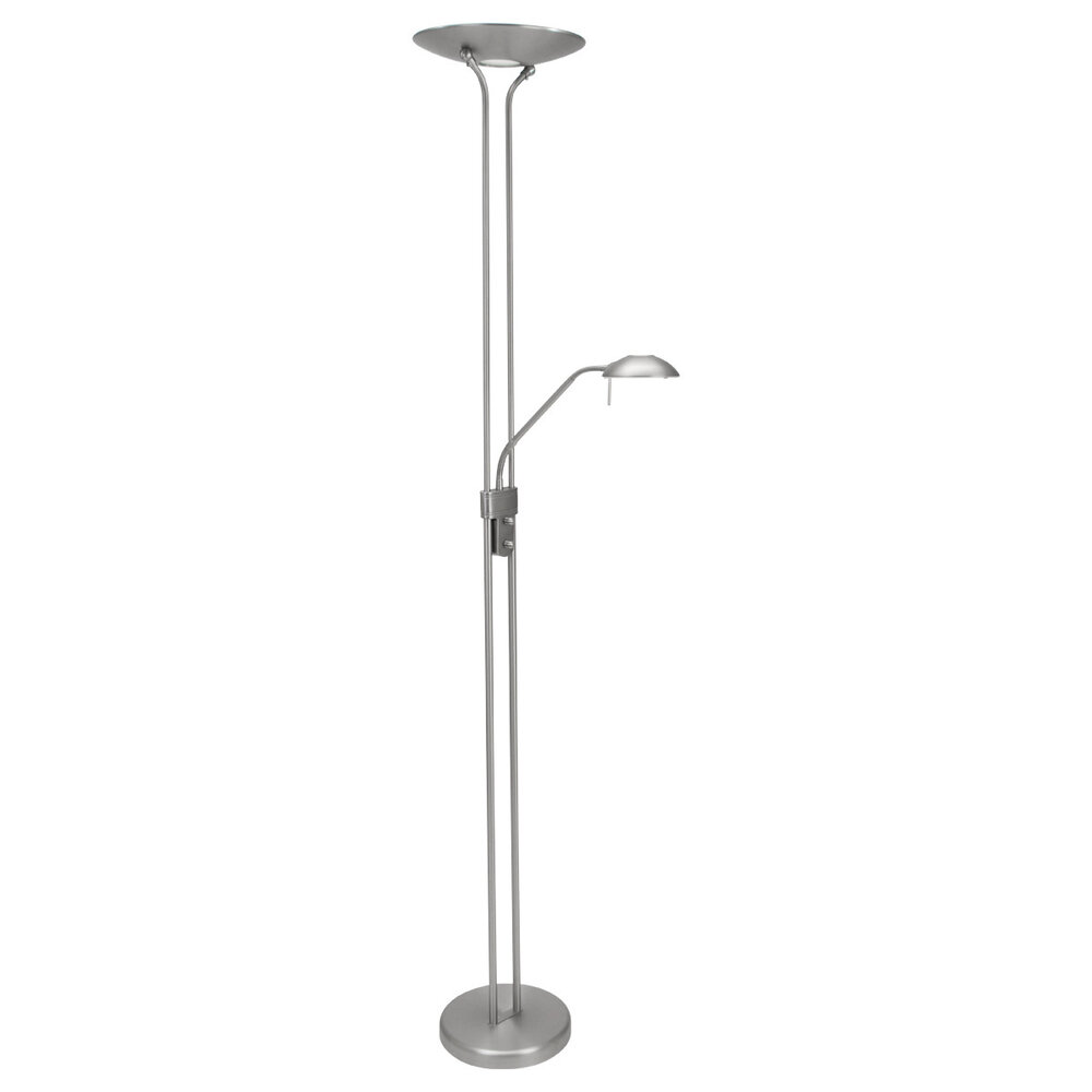 Mexlite Stehleuchte Biron H 180 cm DIM Chrom matt Mexlite Stehleuchte Biron H 180 cm DIM Chrom matt