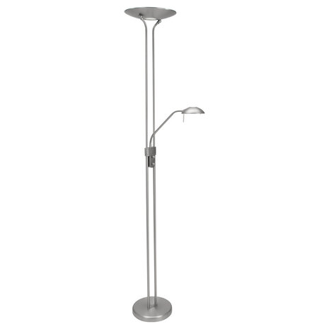 Mexlite Stehleuchte Biron H 180 cm DIM Chrom matt Mexlite Stehleuchte Biron H 180 cm DIM Chrom matt