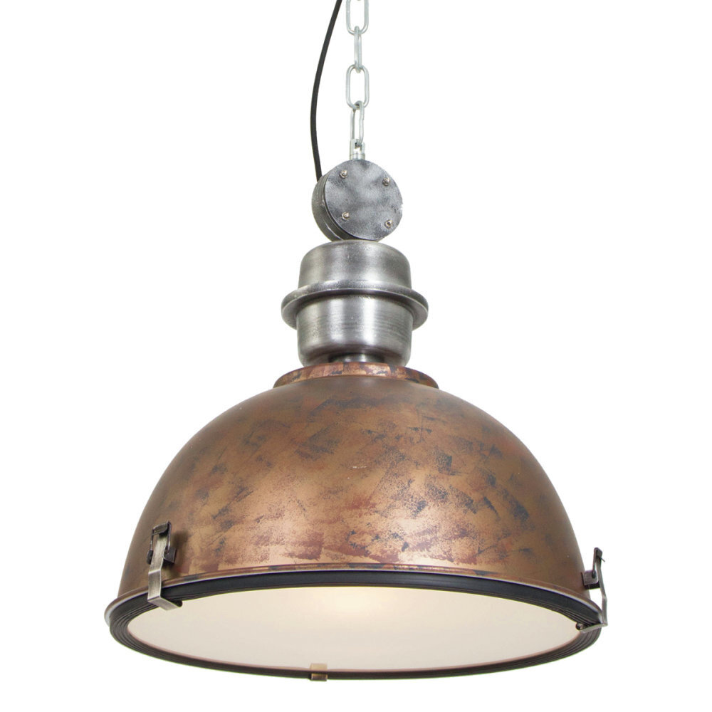 Steinhauer Hängeleuchte Industrial 7586b altbraun
