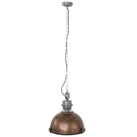 Steinhauer Hängeleuchte Industrial 7586b altbraun