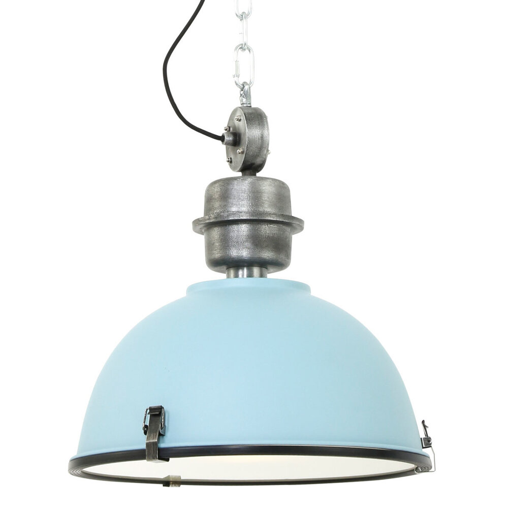 Steinhauer Hängeleuchte Industrial 7586b blau Steinhauer Hängeleuchte Industrial 7586b blau