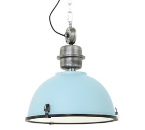 Steinhauer Hängeleuchte Industrial 7586b blau Steinhauer Hängeleuchte Industrial 7586b blau
