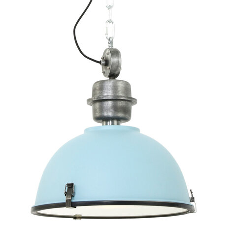 Steinhauer Hängeleuchte Industrial 7586b blau Steinhauer Hängeleuchte Industrial 7586b blau