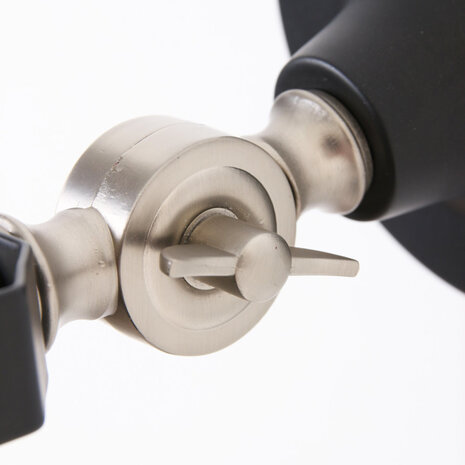 Mexlite Wandleuchte cera 7647zw schwarz