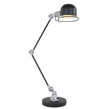 Mexlite Tischleuchte davin 7655zw schwarz Mexlite Tischleuchte davin 7655zw schwarz