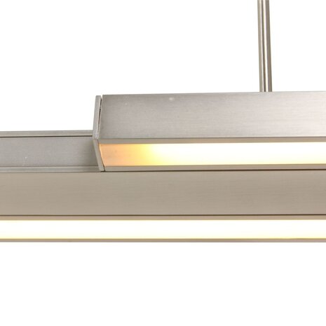 Steinhauer Hängeleuchte motion LED 7970st Stahl