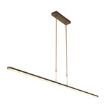 Steinhauer Hängeleuchte Zelena L 155 cm 7971br bronze