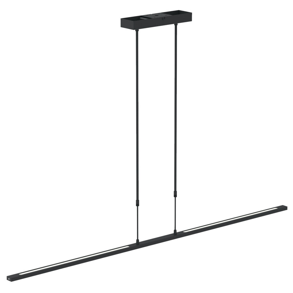 Steinhauer Hängeleuchte Zelena L 155 cm 7971zw schwarz