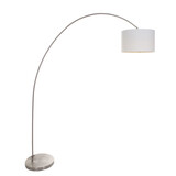 Mexlite Stehleuchte solva 7977st stahl weiß schirm Mexlite Stehleuchte solva 7977st stahl weiß schirm