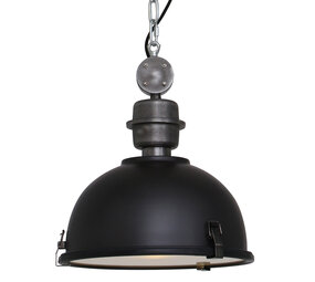 Steinhauer Hängelampe industriell bikkel 7978zw schwarz