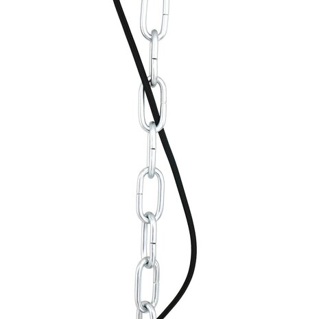 Steinhauer Hängelampe industriell bikkel 7978zw schwarz