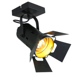 Mexlite Spot carre 7996zw schwarz Mexlite Spot carre 7996zw schwarz