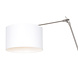 Steinhauer Wandleuchte prestige chic 8106 stahl schirm schlicht weiß Steinhauer Wandleuchte prestige chic 8106 stahl schirm schlicht weiß