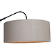 Steinhauer Wandleuchte elegant edel 9324 schwarzer Schirm graues Leinen grob Steinhauer Wandleuchte elegant edel 9324 schwarzer Schirm graues Leinen grob