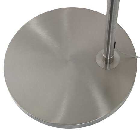 Steinhauer Stehleuchte Bogenlampe Sparkled light 9675 Stahlschirm Leinen weiß Steinhauer Stehleuchte Bogenlampe Sparkled light 9675 Stahlschirm Leinen weiß