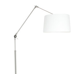 Steinhauer Stehleuchte prestige chic 9719 stahl schirm leinen weiß Steinhauer Stehleuchte prestige chic 9719 stahl schirm leinen weiß
