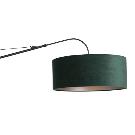 Steinhauer Wandleuchte elegant edel 8130 schwarzer Samtschirm grün Steinhauer Wandleuchte elegant edel 8130 schwarzer Samtschirm grün