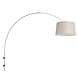Steinhauer Wandleuchte Sparkled light 8199st Stahl Schirm Leinen grau Steinhauer Wandleuchte Sparkled light 8199st Stahl Schirm Leinen grau