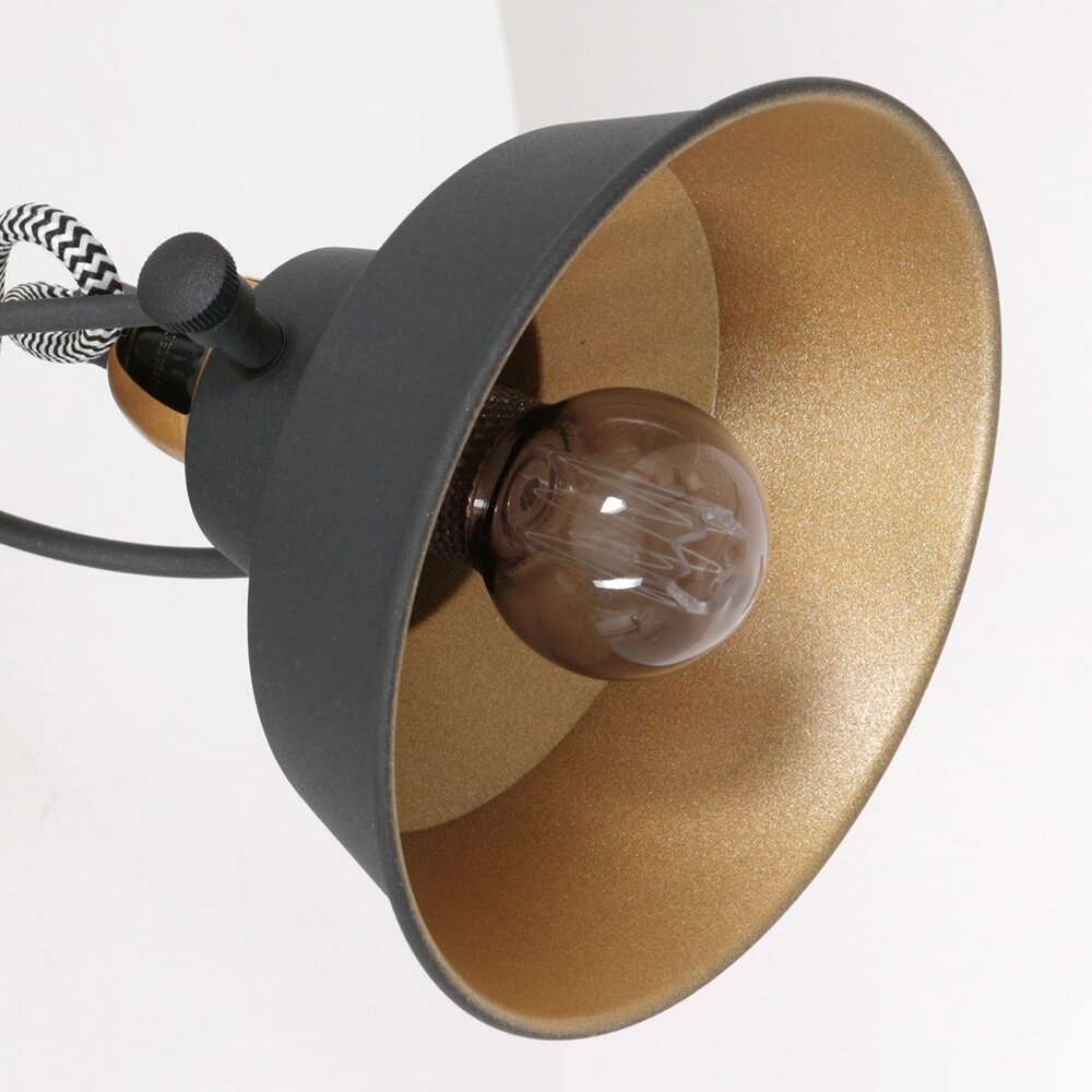 Mexlite Wandleuchte Nove Ø 15 cm schwarz Mexlite Wandleuchte Nove Ø 15 cm schwarz