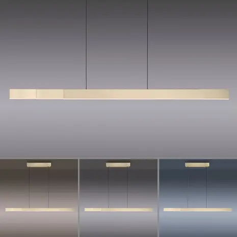 Neuhaus PURE Hängeleuchte e-Lift + e-Slide L 120-200 cm matt gold Neuhaus PURE Hängeleuchte e-Lift + e-Slide L 120-200 cm matt gold