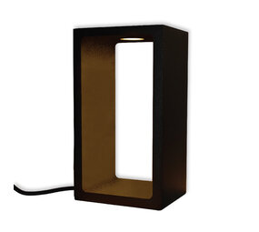 Artdelight Tischleuchte Corridor H 18 cm B 10 cm schwarz Artdelight Tischleuchte Corridor H 18 cm B 10 cm schwarz
