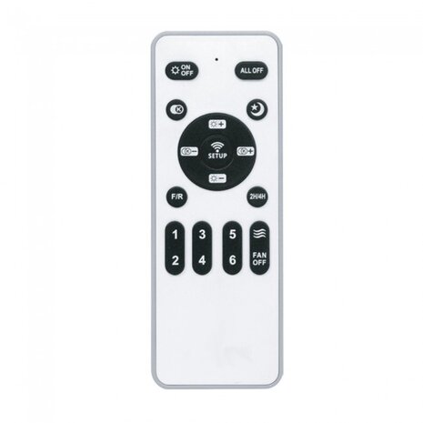 CristalRecord Deckenventilator Strike Ø 49 cm schwarz