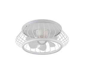 CristalRecord Deckenventilator Cobra Ø 50 cm weiß