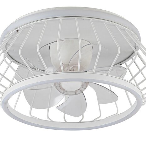 CristalRecord Deckenventilator Cobra Ø 50 cm weiß