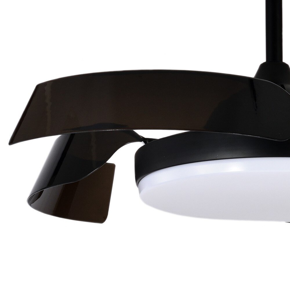 CristalRecord Deckenventilator Batan WIFI Ø 107 cm schwarz