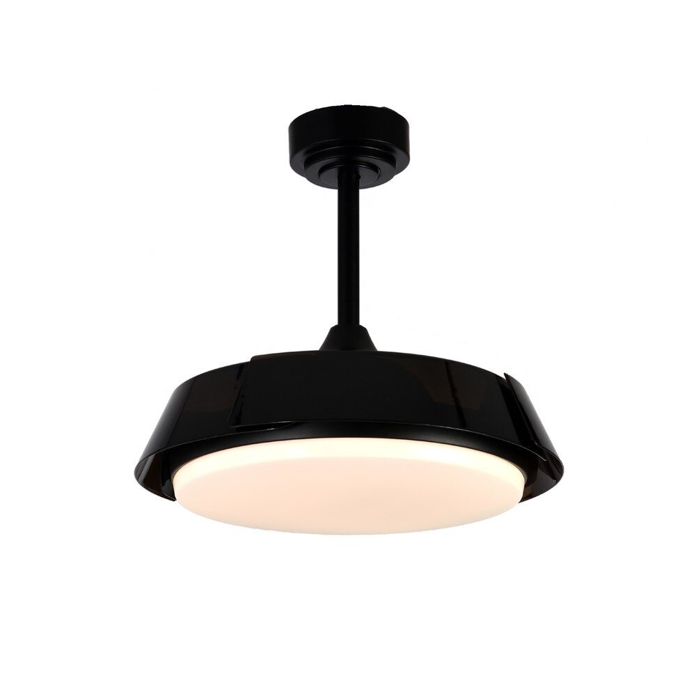 CristalRecord Deckenventilator Batan WIFI Ø 107 cm schwarz